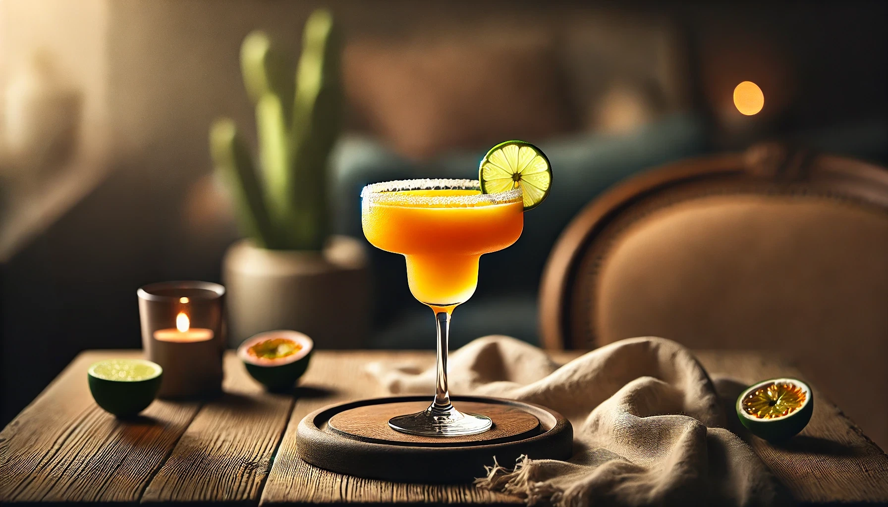 Passion Margarita cocktail