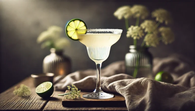 Fläder Margarita med lime.