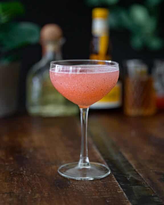 Rhubarb margarita